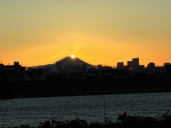 ダイヤモンド富士